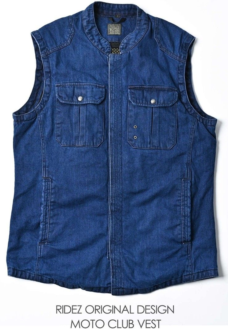 ウェビック 楽天市場店のRIDEZ ライズ MOTO CLUB VEST プロテクターベスト ベスト アパレル｜アングル3