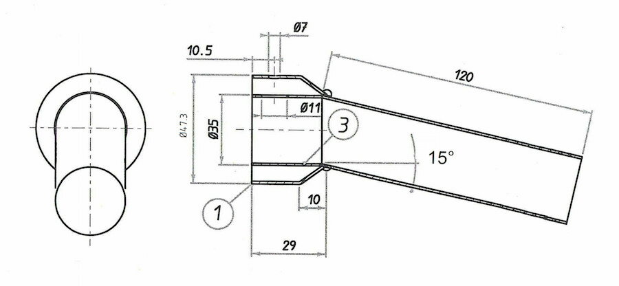 SPARK EXHAUST スパーク マフラー 消音バッフル バッフル・インナーサイレンサー
