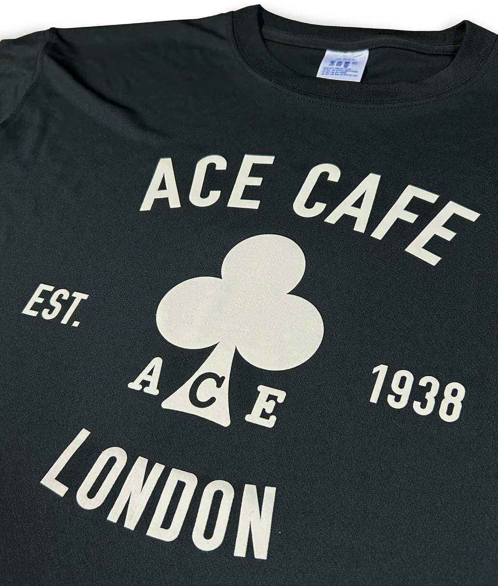 ACE CAFE LONDON エースカフェロンドン DRY-ロンT EST.1938［ドライ-ロンT EST.1938］ Tシャツ アパレル