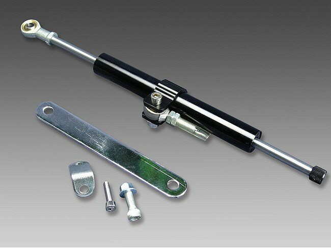 MINIMOTO ミニモト モンキーステアリングダンパーブラック モンキー ゴリラ HONDA ホンダ ステアリングダンパー ハンドル周辺パーツ ハンドル