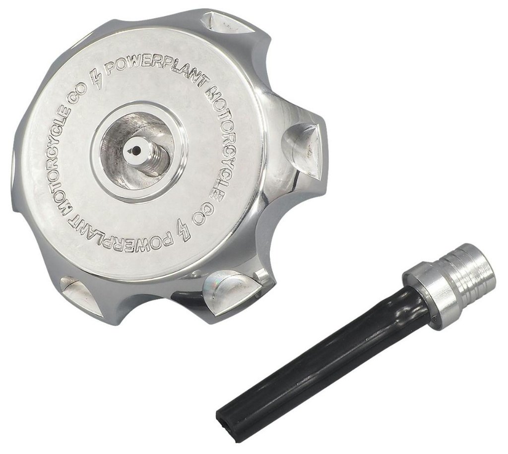 POWERPLANT MOTORCYCLES パワープラントモーターサイクル MXダミーガスキャップ ミルウォーキーエイト..