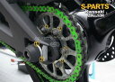 S-PARTS エスパーツ リアスプロケット用チタンナットセット ZX-10R ZX-10RR KAWASAKI カワサキ スプロケットボルト・ナット 駆動系 ...