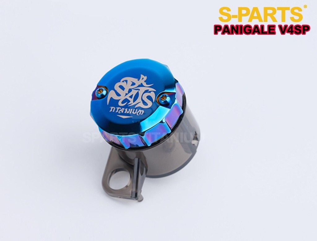 S-PARTS エスパーツ フルードタンクチタンキャップ マスターシリンダータンクキャ...