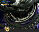 S-PARTS エスパーツ リアスプロケットチタンナットセット MT-09 YAMAHA ヤマハ スプロケットボルト・ナット 駆動系 カラー:パープル
