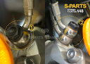 S-PARTS エスパーツ フロントキャリパー用チタンバンジョーボルトセット STREETFIGHTER V4 S SP PANIGALE SP2 V2 DUC...