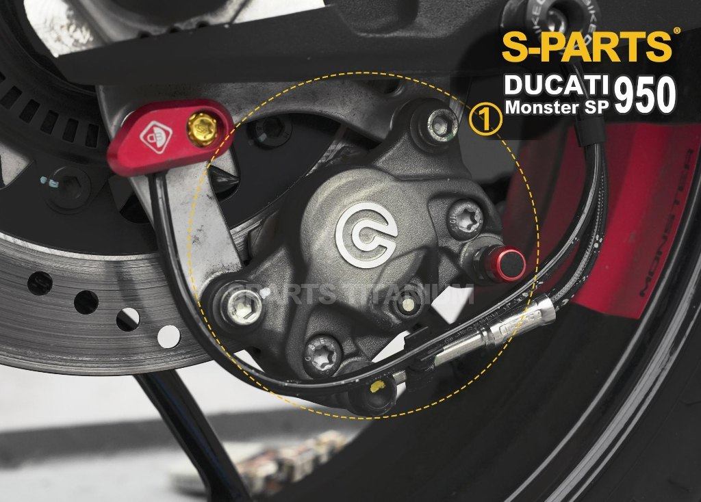 S-PARTS �����ѡ��� �ꥢ�����ѡ��ѥ�����ܥ�ȥ��å� MONSTER 937 DUCATI �ɥ����ƥ� �����ѡ��ܥ�ȡ��ޥ���ȥܥ�� �֥졼��