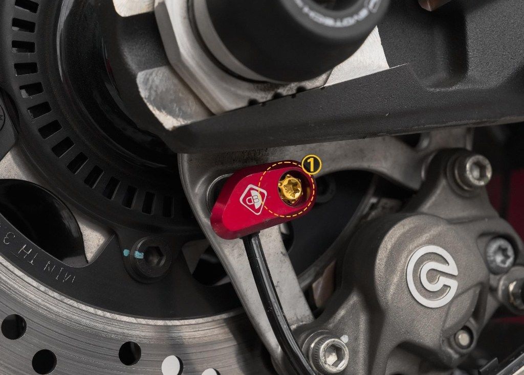 S-PARTS エスパーツ リアABSセンサー用チタンボルト MONSTER 937 DUCATI ドゥカティ 汎用ボルト・ネジ