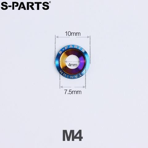 S-PARTS �����ѡ��� �������å��㡼 A3 M4/5/6/8/10/12 ���ѥ�å��㡼 ���� ���顼���֥롼 / ��������M4 (����10mm������1...