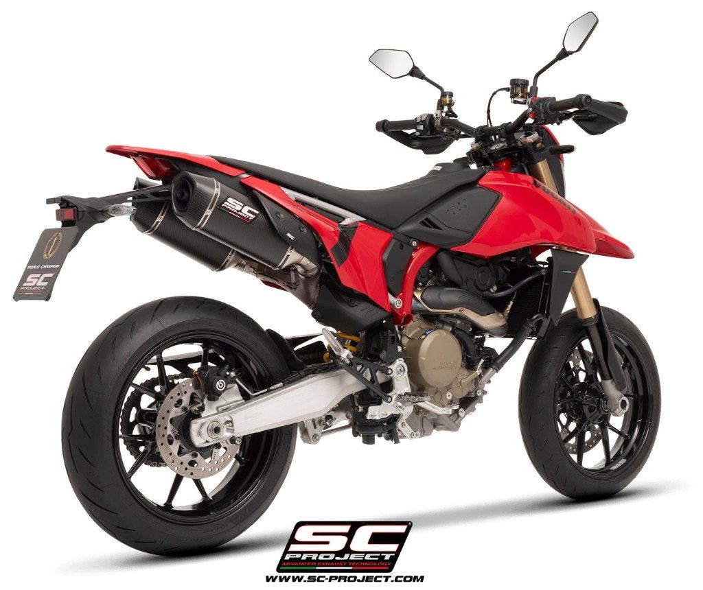 SC-PROJECT SCプロジェクト SC1-S ツイン スリップオンサイレンサー HYPERMOTARD 698 MONO RVE DUCATI ドゥカティ スリップオンマフラー マフラー