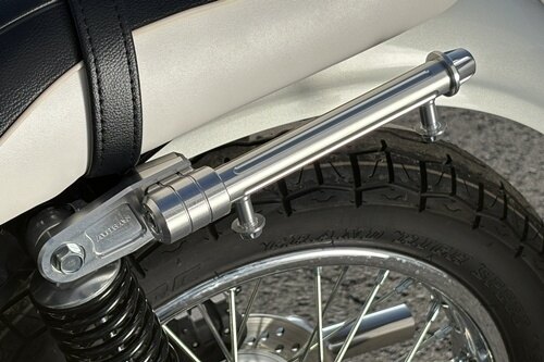 AGRAS アグラス タンデムグラブバー(荷掛けフックあり) MEGURO S1 W230 KAWASAKI カワサキ グラブバー..