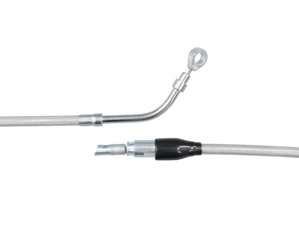 Neofactory ネオファクトリー アッパークラッチケーブル ステンメッシュ FLHTK FLHT FLHXST FLHXS FLHX FLTRK FLTRXST FLTRXS FLTRX HARLEY-DAVIDSON ハーレーダビッドソン クラッチワイヤー ハンドル周辺パーツ ハンドル