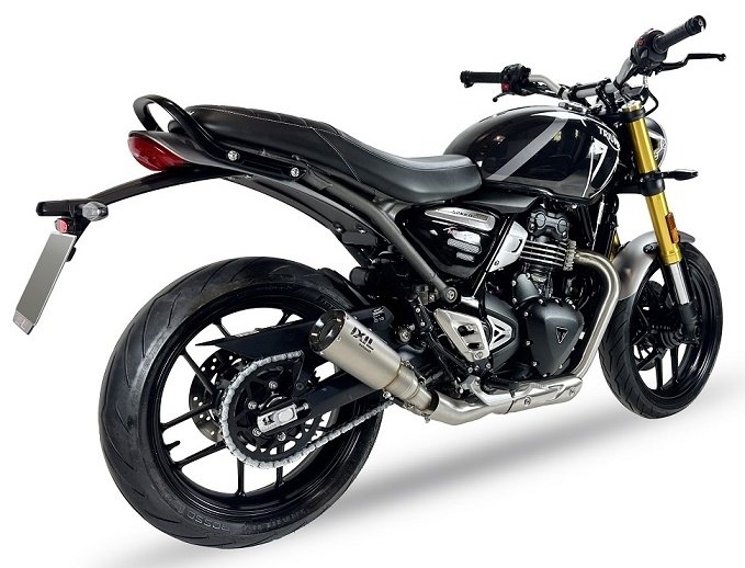 IXIL イクシル RC レースエクストリーム スリップオンマフラー SPEED 400 SCRAMBLER X TRIUMPH トライアンフ マフラー