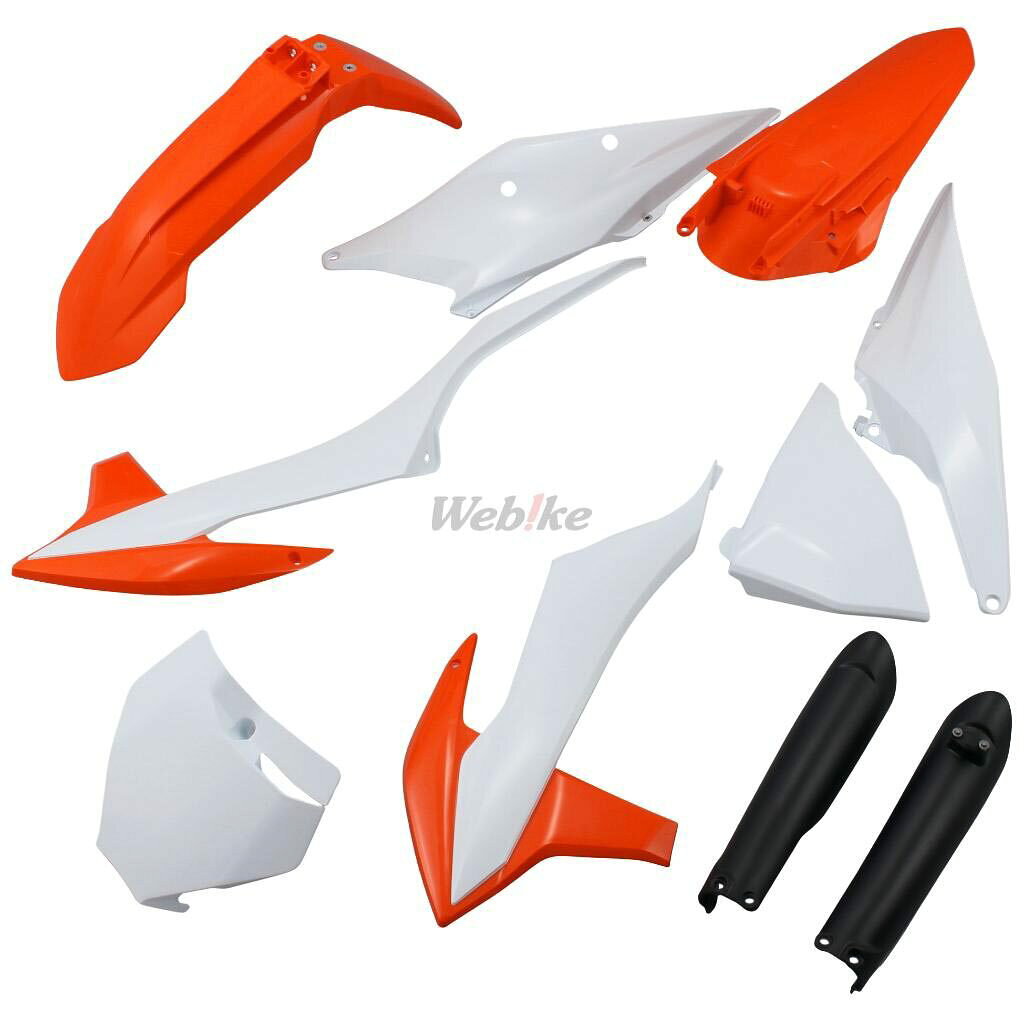 POLISPORT ポリスポーツ MX フル外装キット 125SX 250SX-F 150XC 150SX 350SX-F 250XC 250SX 450SX-F 300XC 250 XC-F 350 450 KTM フルカウル・外装セット カウル関連 外装