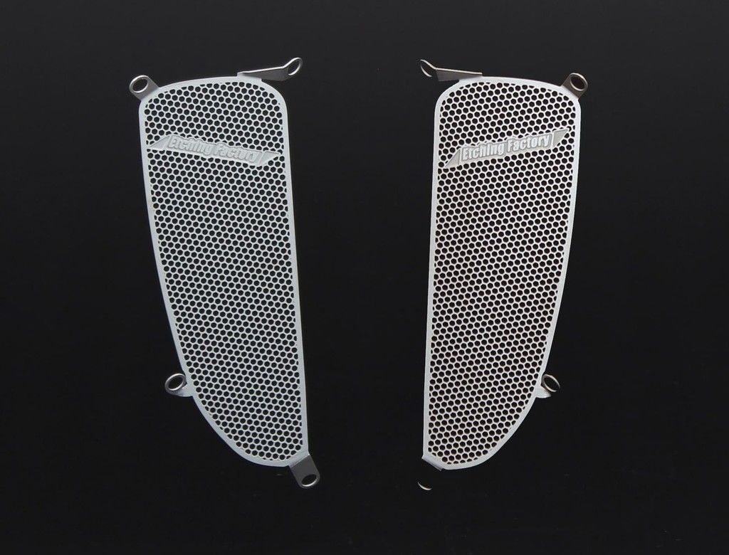 ETCHING FACTORY エッチングファクトリー サイドスクープ DIAVEL1260 DUCATI ドゥカティ ラジエーターコアガード・オイルクーラーコアガード 冷却関連 エンジン