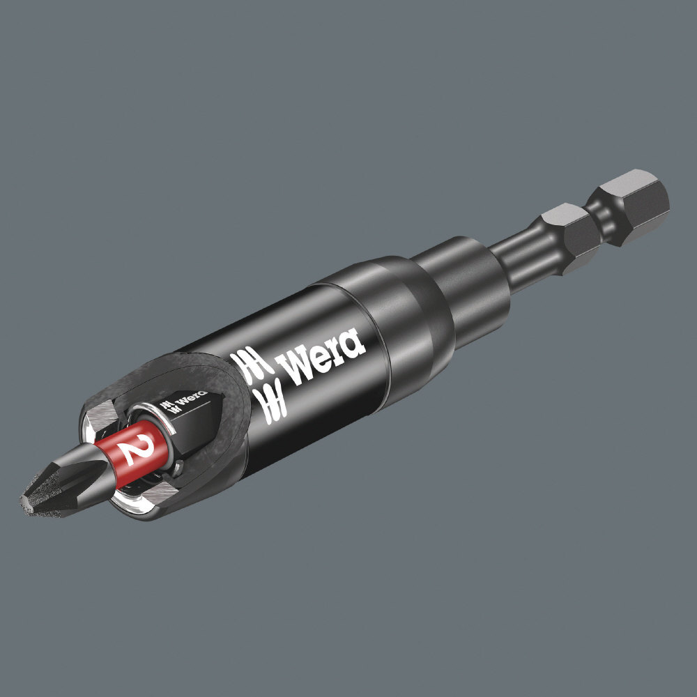 WERA ヴェラ インパクトドライバー用 マグネット付きビットホルダー ドライバービ...