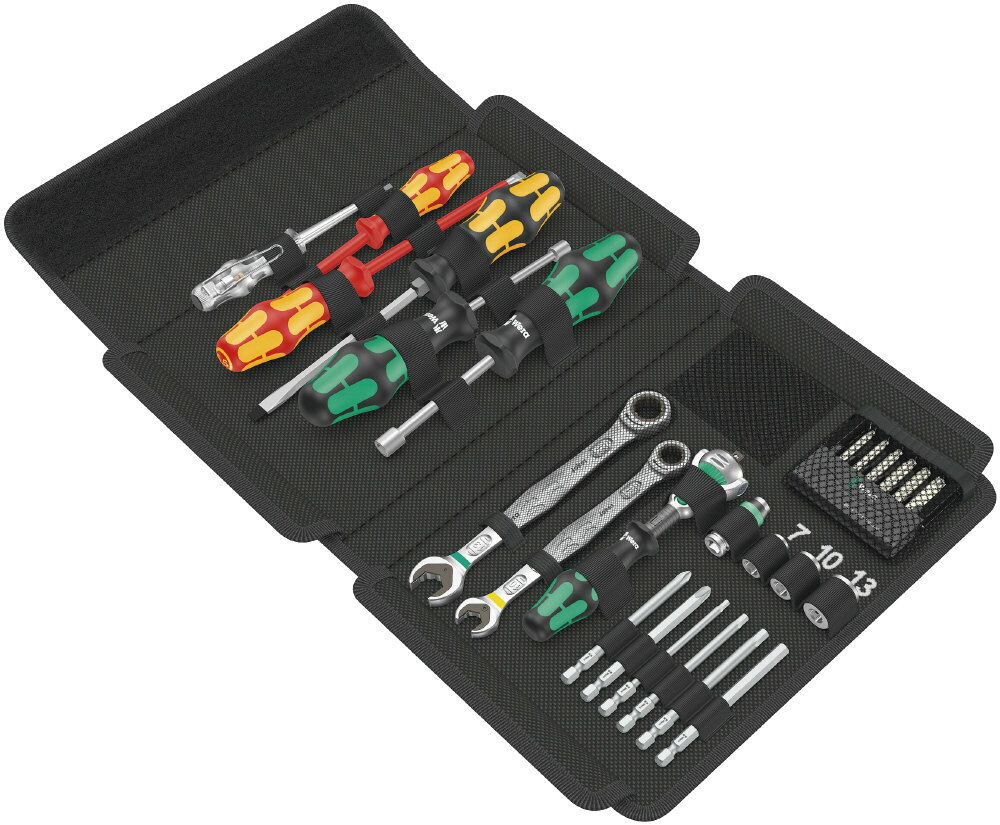 WERA ヴェラ クラフトフォームコンパクト工具セット セット工具