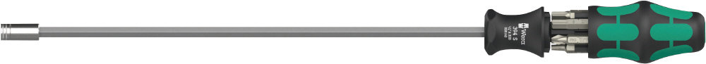 WERA ヴェラ Kraftformロングドライバーハンドル・ビットセット セット工具