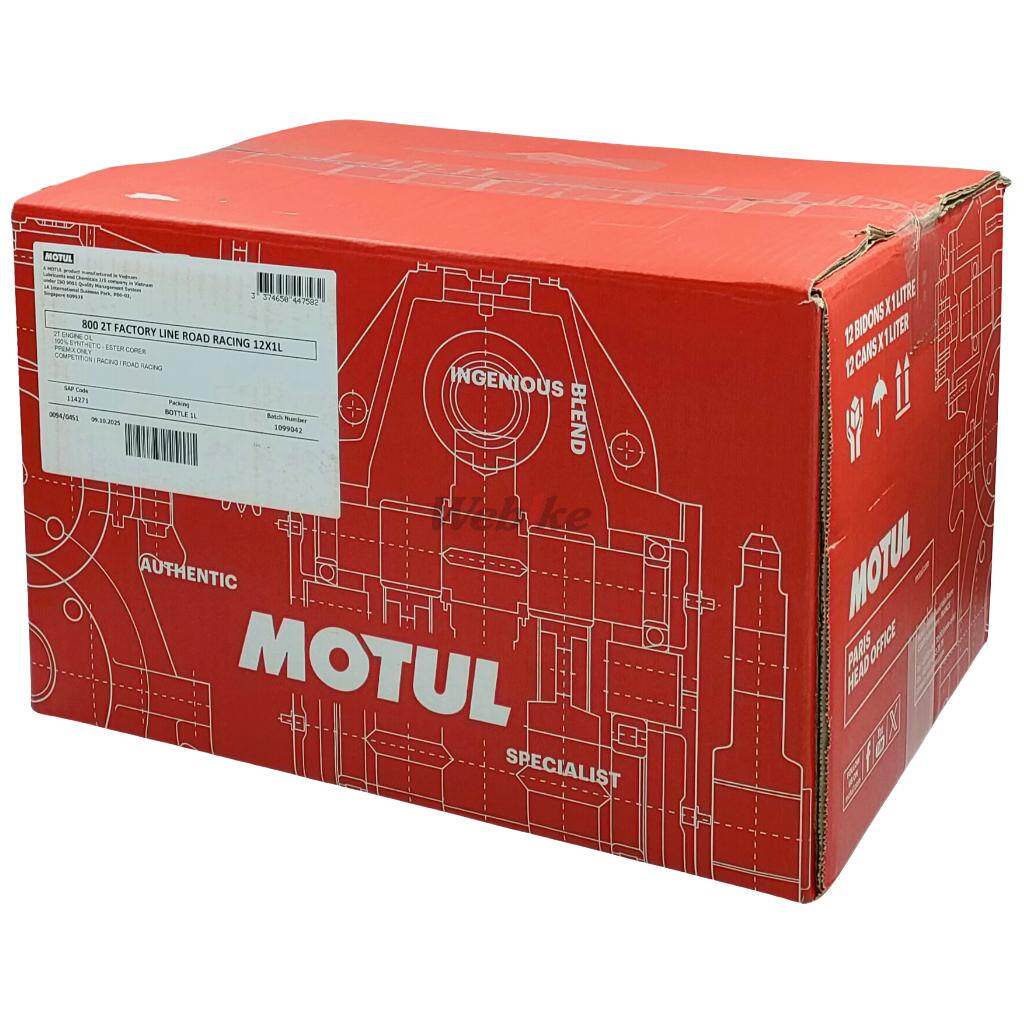 MOTUL ����塼�� �ڥ�������800 FACTORY LINE ROAD RACING 2T (800 �ե����ȥ꡼�饤�� �����ɥ졼����) ��1L��12...