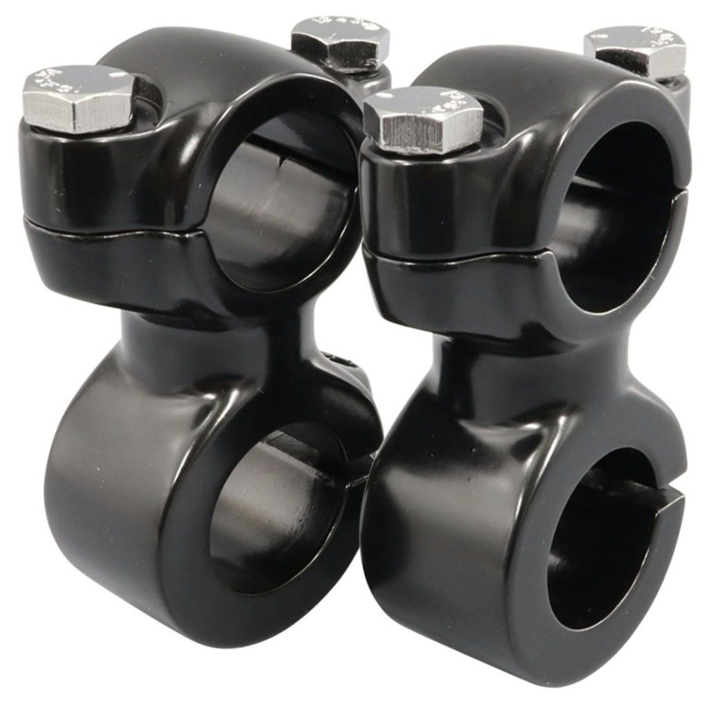 MALCOM SUPPLY マルコムサプライ フランダースタイプドッグボーン ショート 1inバーを使用 HARLEY-DAVIDSON ハーレーダビッドソン ハンドルポスト・ハンドルライザー ハンドル周辺パーツ ハンドル