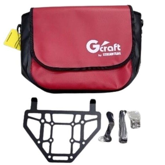 H2C エイチツーシー X ST サイドバッグ レッド C125 Super Cub HONDA ホンダ 車体用バッグ・ケース