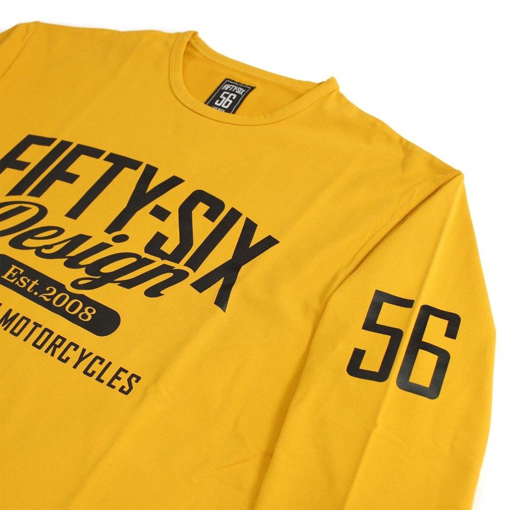 56design 56デザイン FIFTY-SIX Long Sleeve Tee Tシャツ アパレル