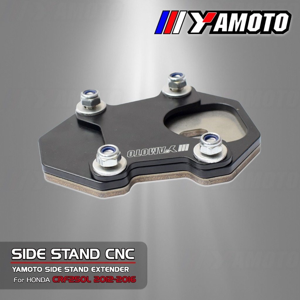 Yamoto Thailand:ヤモト タイランド Side stand extender CRF250L， M， RALLY 2012-2016 CRF250L CRF2..