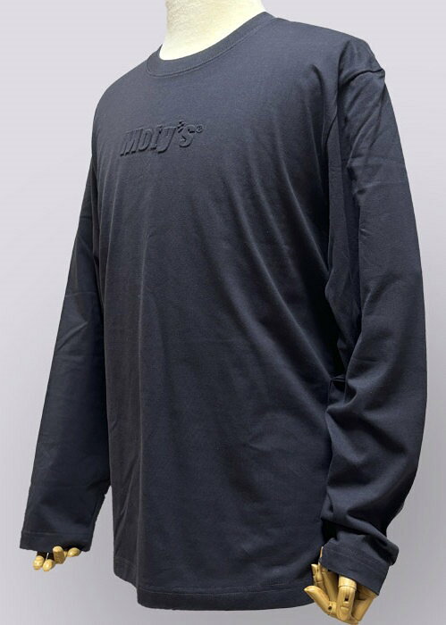 MOTY’S モティーズ エンボスロゴ 長袖Tシャツ Tシャツ アパレル