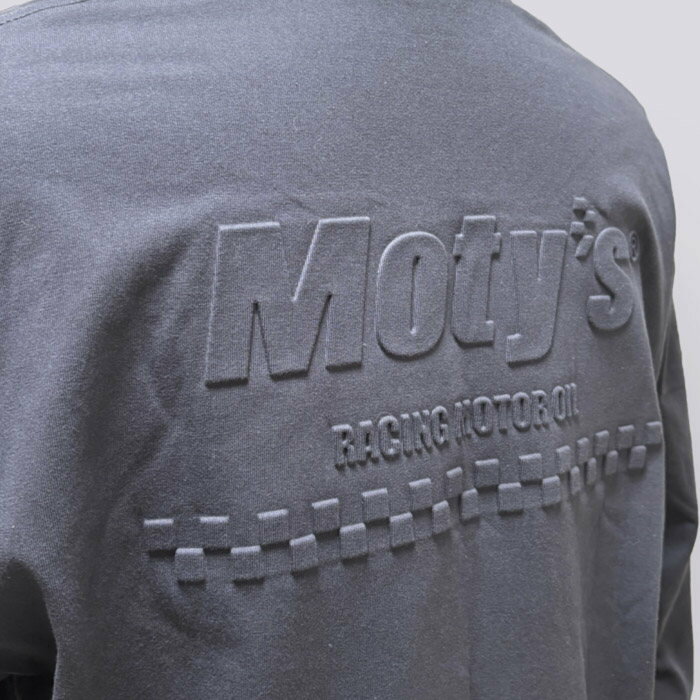 MOTY’S モティーズ エンボスロゴ 長袖Tシャツ Tシャツ アパレル