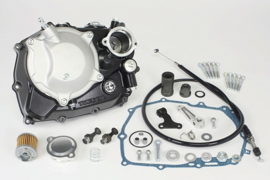 SP武川 SPタケガワ スペシャルクラッチカバーキット(ワイヤー式) ブラック／モンキー125(JB02) モンキー125 HONDA ホンダ クラッチカバー エンジンパーツ エンジン