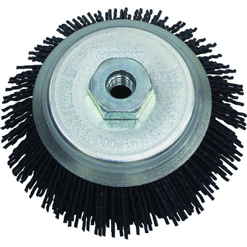 HiKOKI ハイコーキ ベベルブラシ ナイロングリッドブラシ 95mm ＃240 電動グラインダー 電動ツール