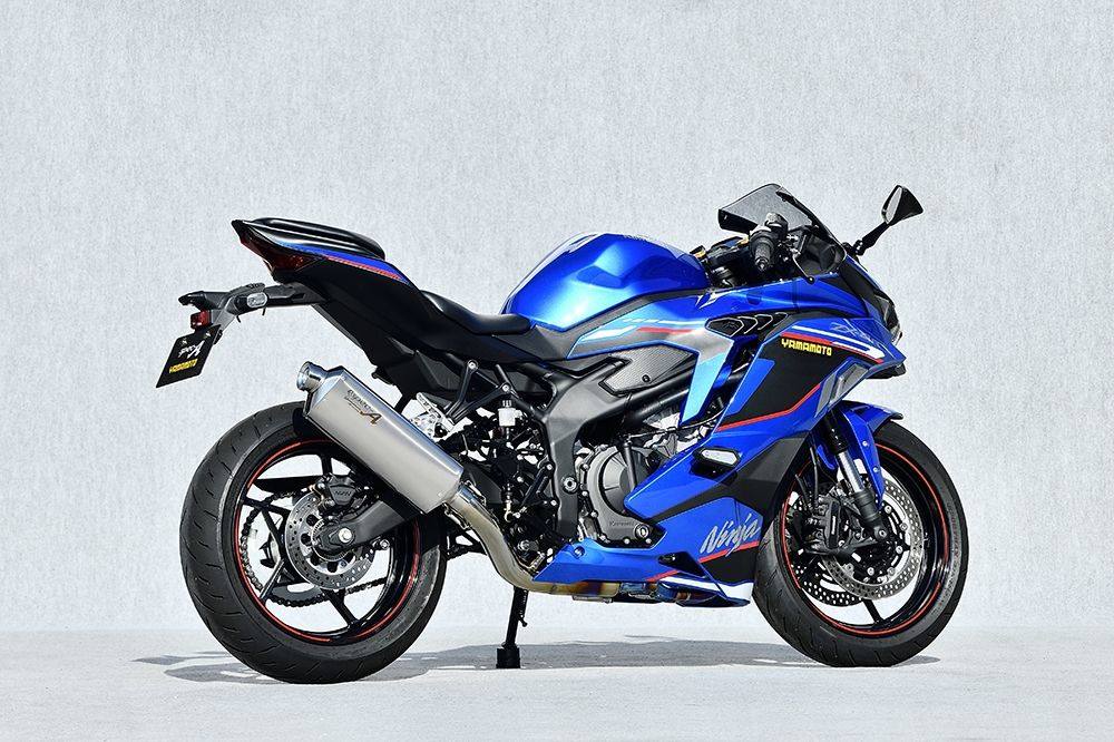 YAMAMOTO RACING ヤマモトレーシング SPEC-A チタン DOWN TYPE-S ZX-4R KAWASAKI カワサキ フルエキゾーストマフラー マフラー