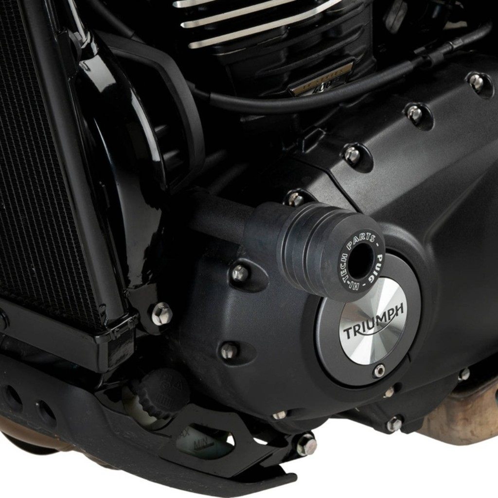 Puig プーチ フレームスライダー VINTAGE 2.0(VINTAGE 2.0 FRAME SLIDERS) SCRAMBLER 400X SPEED 400 TRIUMPH トライアンフ エンジンスライダー・フレームスライダー フレーム