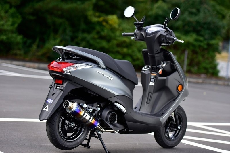 BEAMS ビームス R-EVO フルエキゾーストマフラー 政府認証 アクシスZ YAMAHA ヤマハ マフラー タイプ：ヒートチタン(重量：3.25kg【純正3.9kg】)