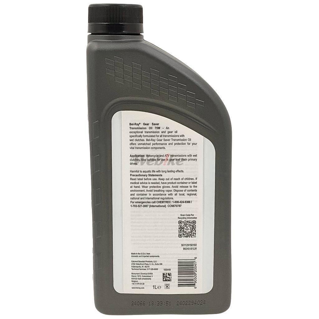BEL-RAY ベルレイ GEAR SAVER Motorcycle Transmission oil ギアーセイバー モータ...