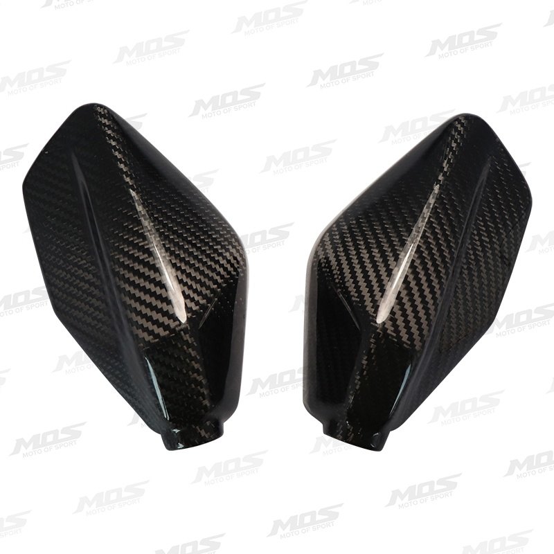 MOS モス カーボン製 ミラーカバー Cover AK550 (17-21) その他ミラーオプション・補修部品 ハンドル