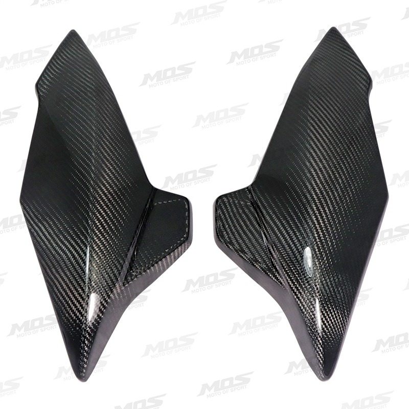 MOS モス カーボン製 ラジエーターサイドカバー GSX-S150 ラジエーター 冷却関連 エンジン