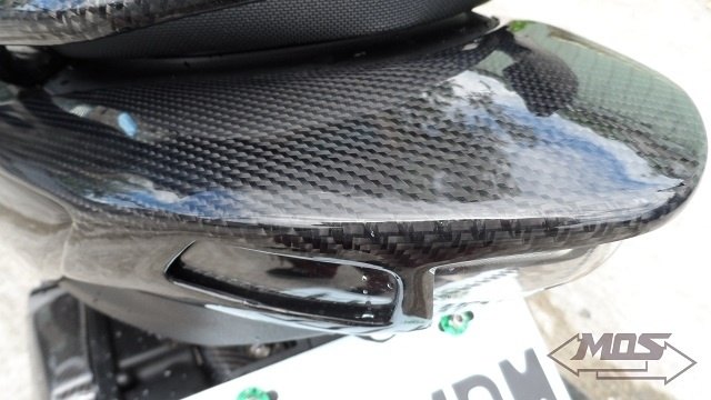 MOS モス カーボン製 テールランプカバー TMAX530 Style マジェスティ155 シートカウル・テールカウル カウル関連 外装
