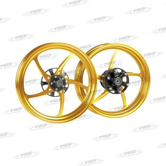 MOS モス RF05R 17インチフォージドホイール YZF-R15／MT-15 前後セット ホイール ホイール関連 足回り
