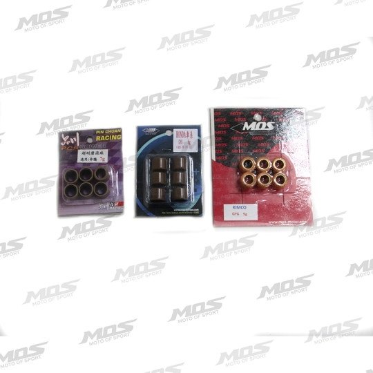 MOS モス ウエイトローラー GY6 スクーター駆動系 駆動系 重量：11g