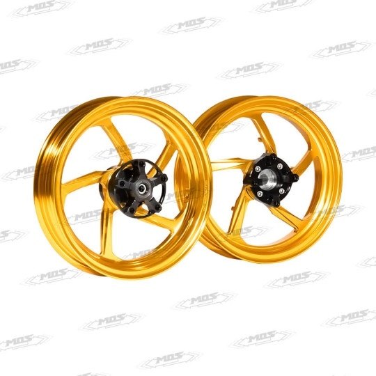 MOS モス 12インチ JR05 フォージドホイール 5本スポーク 前後セット ホイール ホイール関連 足回り