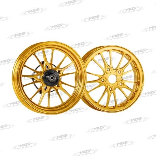 MOS モス 13インチ MR15 フォージドホイール 15本スポーク DRG MK 1/2／MMBCU 前後セット ホイール ホイール関連 足回り