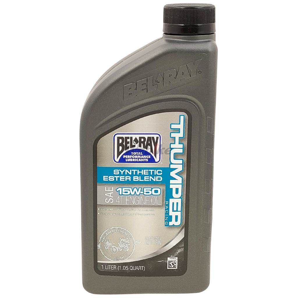 BEL-RAY ベルレイ THUMPER RACING SYNTHETIC ESTER BLEND 4T (サンパー レーシング シンセティックエスター ブレンド) 【15W-50】【1L】【4サイクルオイル】 4サイクルオイル