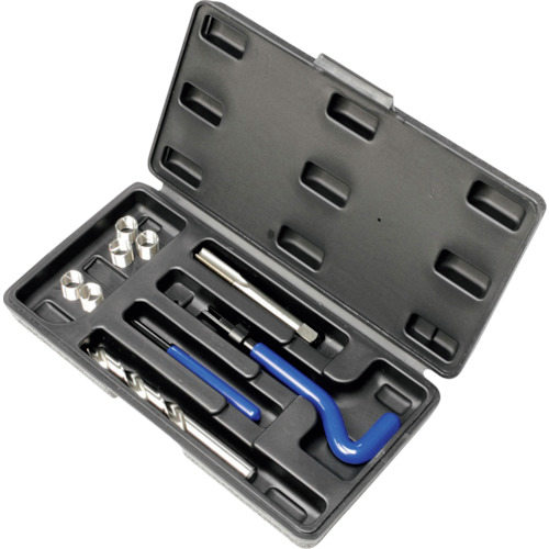 ■商品概要【素材】ステンレス(スクリューコイル)、ハイス鋼(ドリル、タップ)●キット内容：スクリューコイル×5、専用ドリル、専用タップ、挿入具、パンチャー、専用ケース●適合ネジサイズ：M12×1.25●スクリューコイル長さ：1.5D(挿入後...