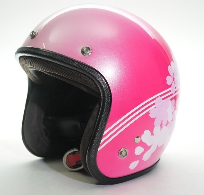 72JAM 72ジャム ジェットヘルメット 和柄 桜 ヘルメット
