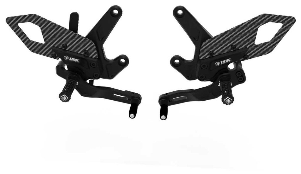 DUCABIKE (DBK) ドゥカバイク (ディービーケー) アジャスタブルステップキット 990 DUKE R KTM バック..