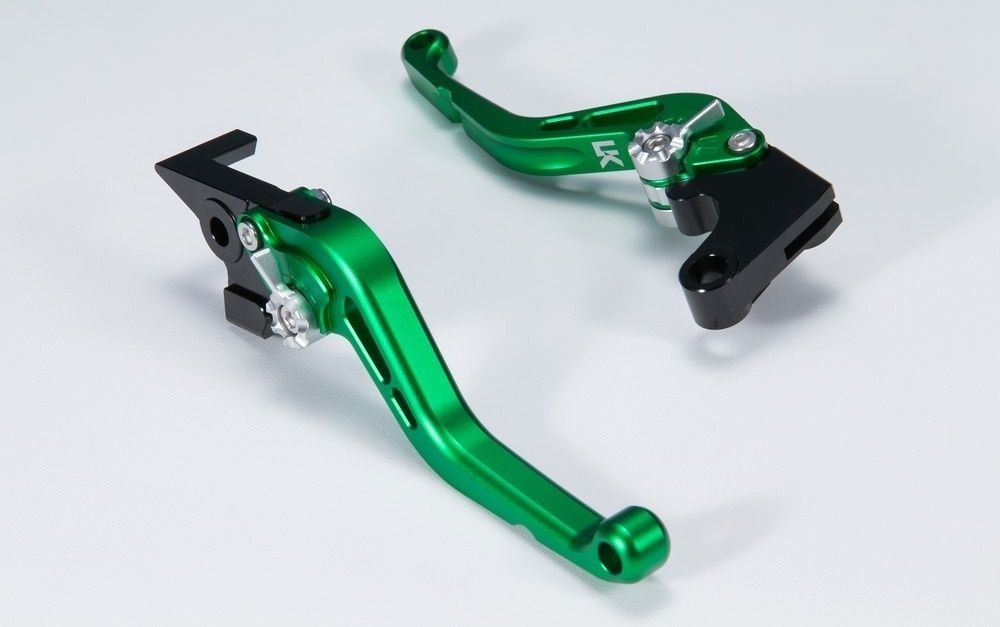 U-KANAYA ユーカナヤ スタンダードタイプ アルミビレットレバーセット MEGURO S1 W230 KAWASAKI カワサキ ブレーキ・クラッチレバーセット ハンドル周辺パーツ ハンドル レバーカラー：マットグリーン / アジャスターカラー：マットオレンジ
