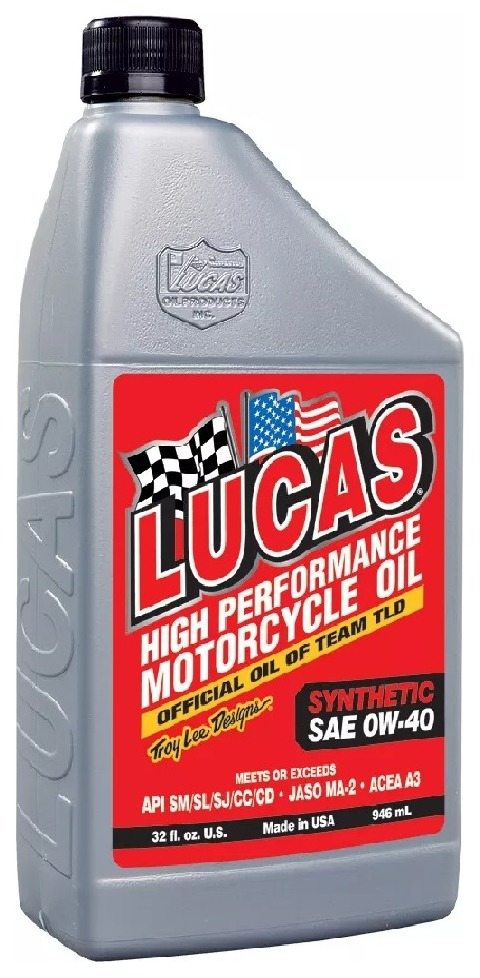 LUCAS OIL ルーカスオイル モーターサイクル シンセティックオイル【0W40】【946ml...