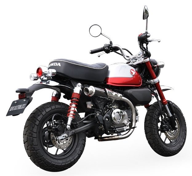 MORIWAKI ENGINEERING モリワキエンジニアリング フルエキゾーストマフラー ZERO UP[ゼロ アップ] Monkey125 HONDA ホンダ マフラー カラー：BP-χ (ブラックパール・カイ)