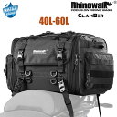 Rhinowalk:ライノウォーク 40L-60L Tail bag with expandable シートバッグ 車体用バッグ・ケース