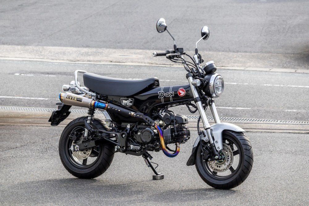 OVER オーヴァー GP-PERFORMANCE RS アップ フルチタン DAX125 HONDA ホンダ フルエキゾーストマフラー マフラー